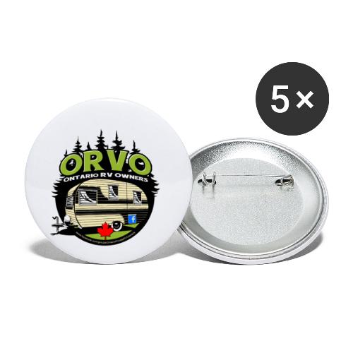Ontario RV Owners - Buttons small 1'' (5-pack)