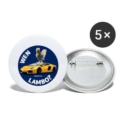 Wen Lambo? - Buttons small 1'' (5-pack)