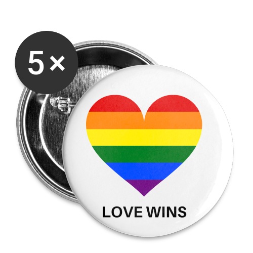 Gay Pride Rainbow Equality Gift - Buttons small 1'' (5-pack)