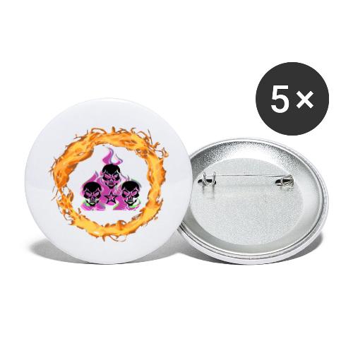 revamped logo - Buttons small 1'' (5-pack)