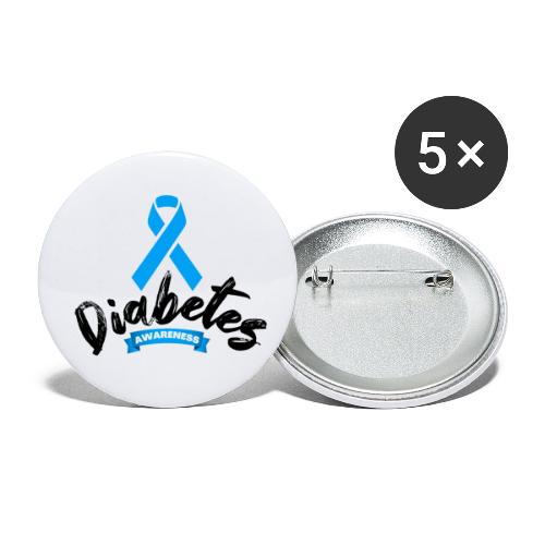 Diabetes Awareness - Buttons small 1'' (5-pack)
