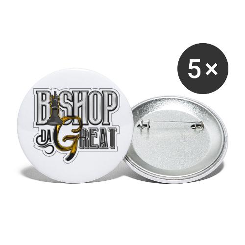 Bishop DaGreat Logo Merch - Buttons small 1'' (5-pack)