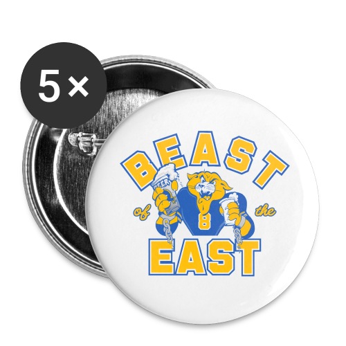 Beast of the East 2023 (on Light) - Buttons small 1'' (5-pack)