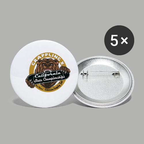 GX Bear - Buttons small 1'' (5-pack)