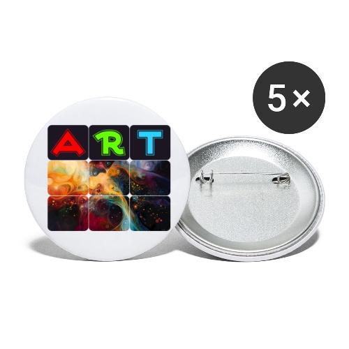 Waves of Art - Buttons small 1'' (5-pack)