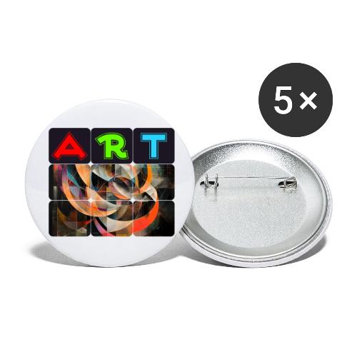 Fragments of Art - Buttons small 1'' (5-pack)