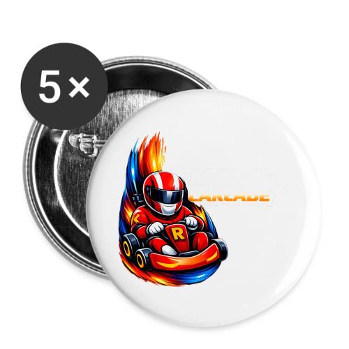 Carcadelogoracer1 - Buttons small 1'' (5-pack)
