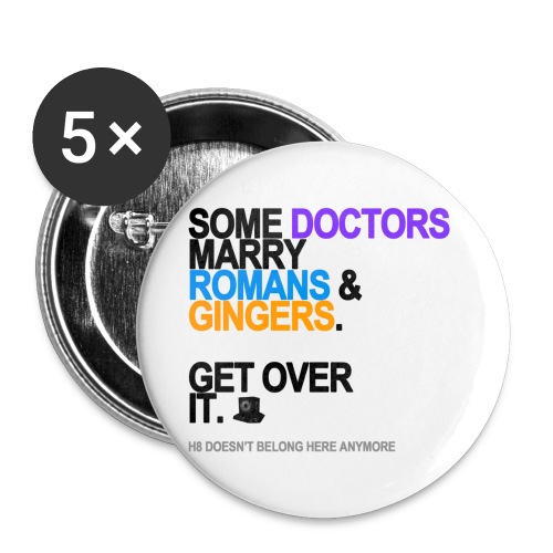 some doctors marry romansgingers lg tran - Buttons small 1'' (5-pack)