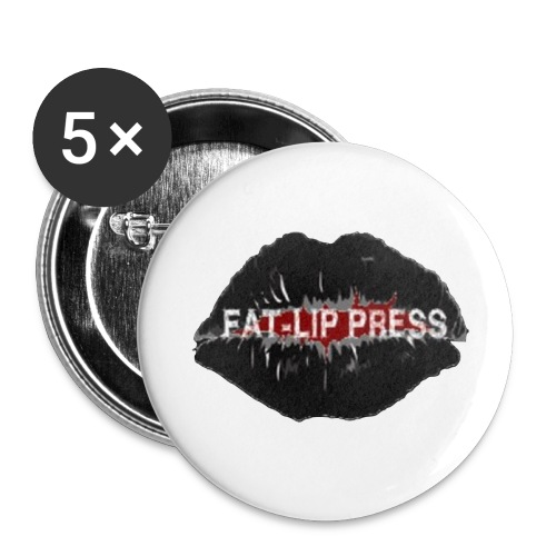 fatlip-logo large - Buttons small 1'' (5-pack)