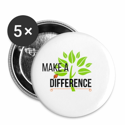 TLG - Make a Difference - Buttons small 1'' (5-pack)