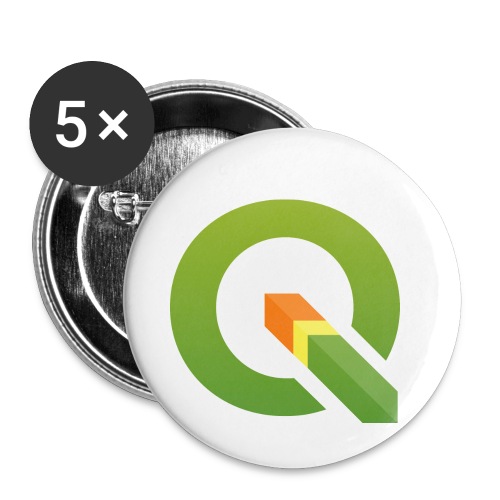 Q_600dpi_transp_bg - Buttons small 1'' (5-pack)