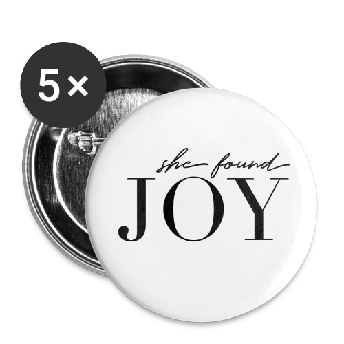 Choose Joy Coffee Mug - Buttons small 1'' (5-pack)