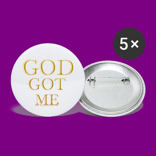 God Got Me - Buttons small 1'' (5-pack)