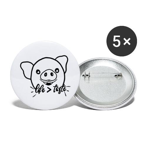 Cute Pig - Buttons small 1'' (5-pack)