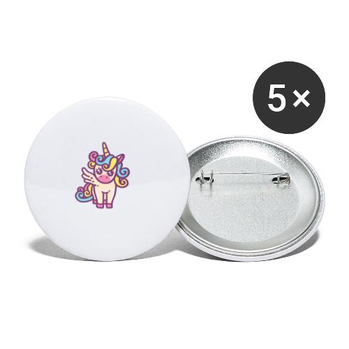 Little dee da Unicorn - Buttons small 1'' (5-pack)