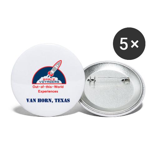 Space Voyagers - Van Horn, Texas - Buttons small 1'' (5-pack)