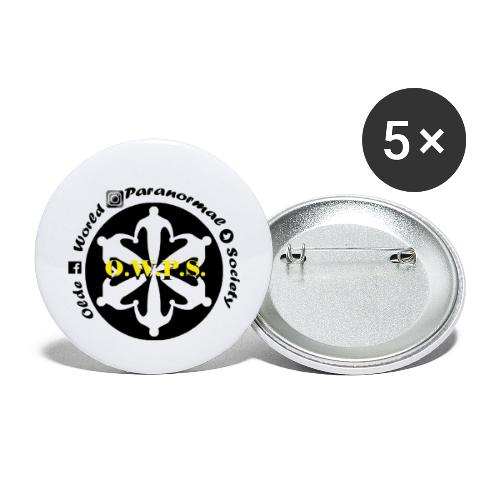 O.W.P.S. Logo - Buttons small 1'' (5-pack)