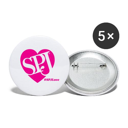 SPJ Love - Buttons small 1'' (5-pack)