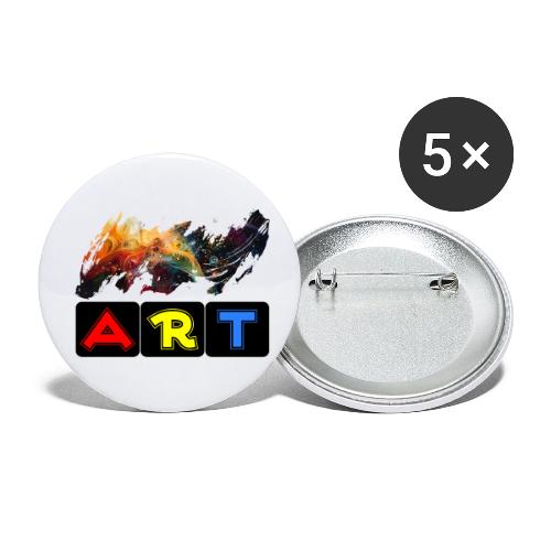 Pulse of Art - Buttons small 1'' (5-pack)