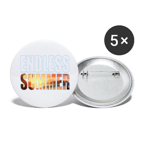 Golden Summer Vibes - Buttons small 1'' (5-pack)
