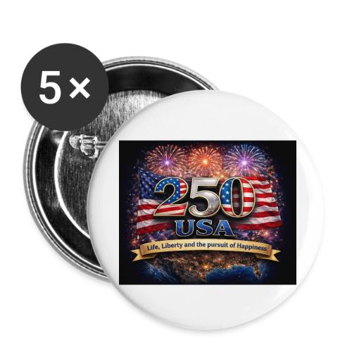 USA 250th Celebration - Buttons small 1'' (5-pack)