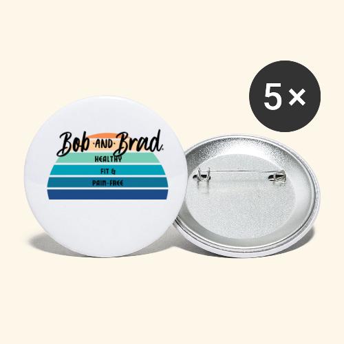 Vintage Bob and Brad - Buttons small 1'' (5-pack)
