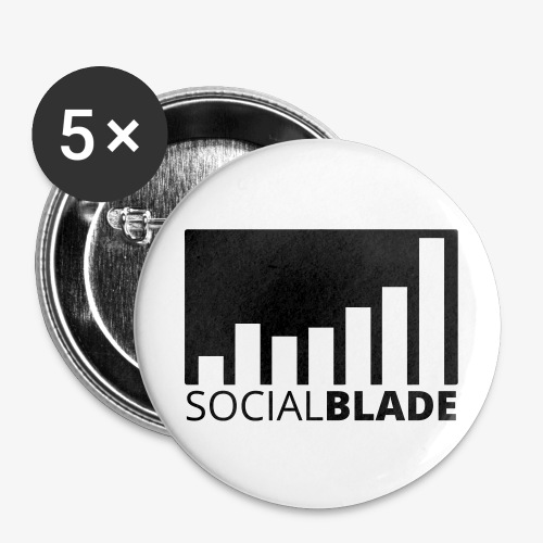 SB Blackout Logo - Buttons small 1'' (5-pack)