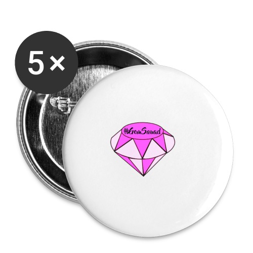 #GemSquad - Buttons small 1'' (5-pack)