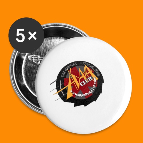 AD4x4 Logo - Buttons small 1'' (5-pack)