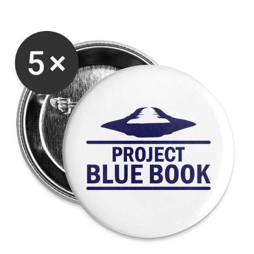 Project Blue Book - Buttons small 1'' (5-pack)