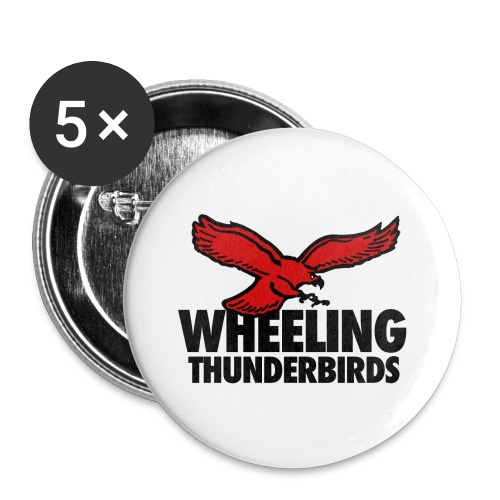 Wheeling Thunderbirds - Buttons small 1'' (5-pack)