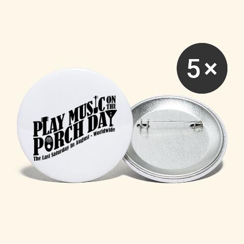 Play Music on the Porch Day - Buttons small 1'' (5-pack)