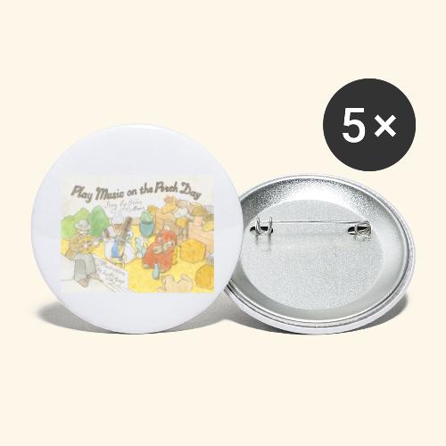 Play Music on the Porch Day Book! - Buttons small 1'' (5-pack)