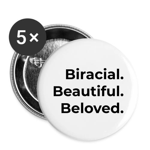 Biracial Beloved Tee - Buttons small 1'' (5-pack)