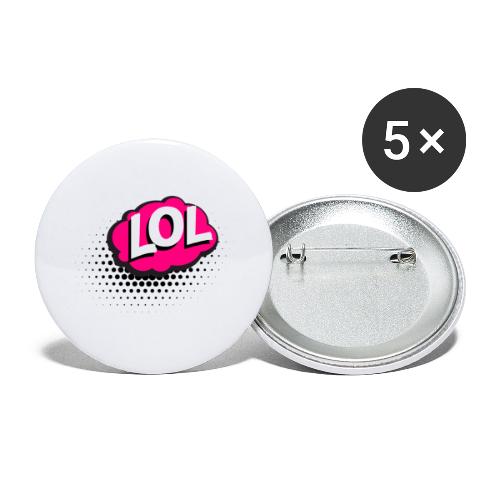 LOL - Buttons small 1'' (5-pack)