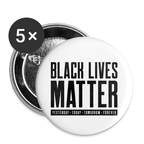 Black Lives Matter - Buttons small 1'' (5-pack)