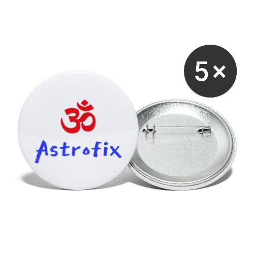 Astrofix paint logo - Buttons small 1'' (5-pack)