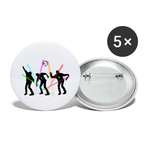 Rave - Buttons small 1'' (5-pack)