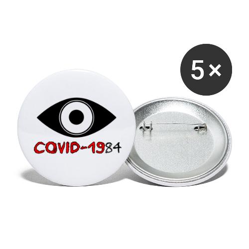 COVID1984 - Buttons small 1'' (5-pack)