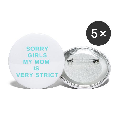 SORRY GIRLS - Buttons small 1'' (5-pack)