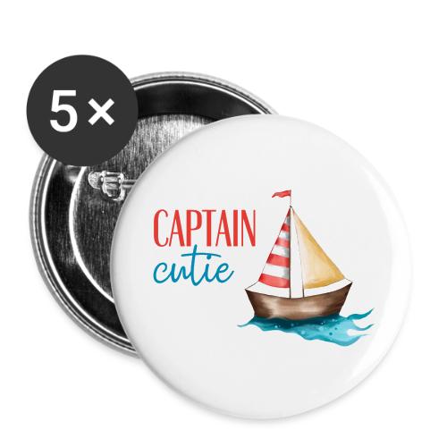 Captain cutie - Buttons small 1'' (5-pack)