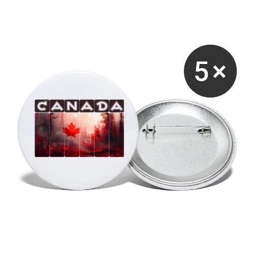 Canada Nature Vibes - Buttons small 1'' (5-pack)