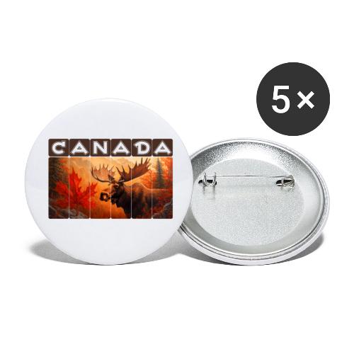 True North Canada - Buttons small 1'' (5-pack)