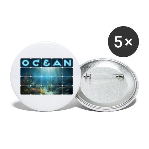 Ocean: Beneath the Surface - Buttons small 1'' (5-pack)