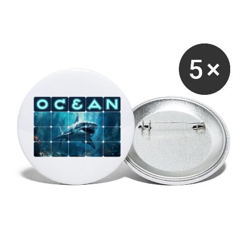 Ocean: Predator's Domain - Buttons small 1'' (5-pack)
