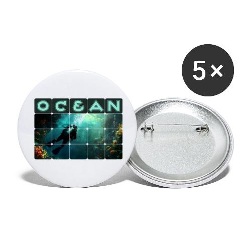 Ocean: Explorer of the Deep - Buttons small 1'' (5-pack)