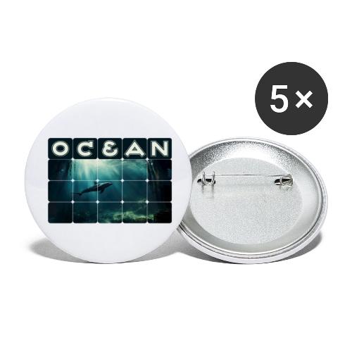 Ocean Whisper - Buttons small 1'' (5-pack)