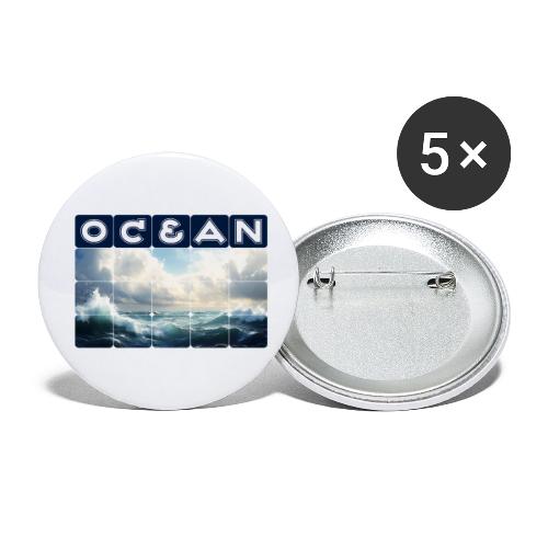 Ocean: Waves of Fury - Buttons small 1'' (5-pack)