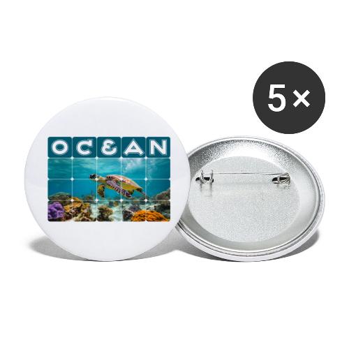 Ocean: Gentle Voyager - Buttons small 1'' (5-pack)