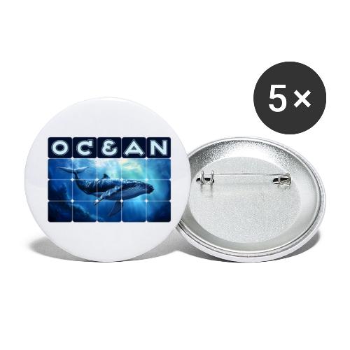 Ocean Titan - Buttons small 1'' (5-pack)